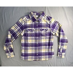 Columbia LSU Tigers Long Sleeve Roll‎ Tab Shirt Women's Medium